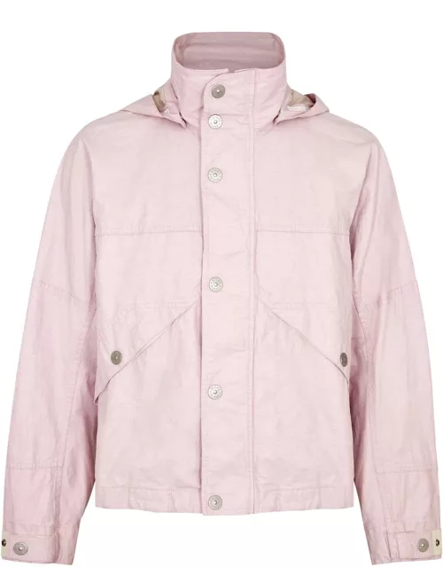 Stone Island Marina Coated Linen Jacket - Pink
