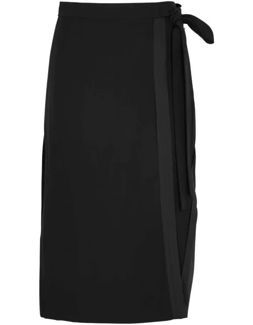3.1 Phillip Lim Endless Loop Wool-blend Midi Skirt - Black - 6 (UK10 / S)