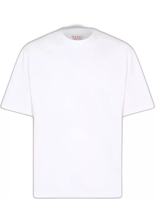 Marni White Cotton T-shirt