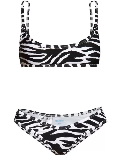 The Attico Bikini Zebra