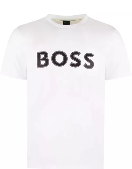 Hugo Boss Cotton Crew-neck T-shirt