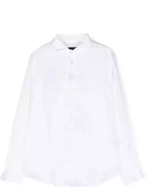 Fay White Linen Shirt