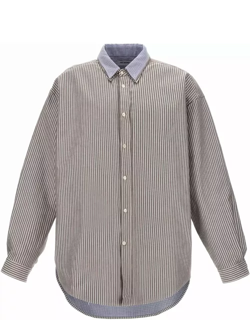 Hed Mayner pinstripe Oxford Shirt