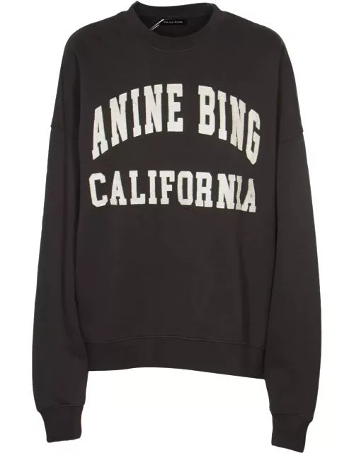 Anine Bing Logo Print Sweatshirt