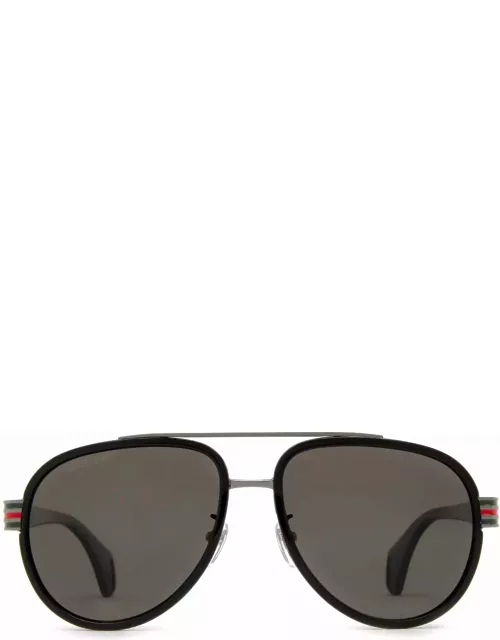 Gucci Eyewear Gg0447s Black Sunglasse