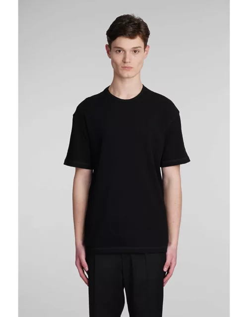 costumein Liam T-shirt In Black Linen