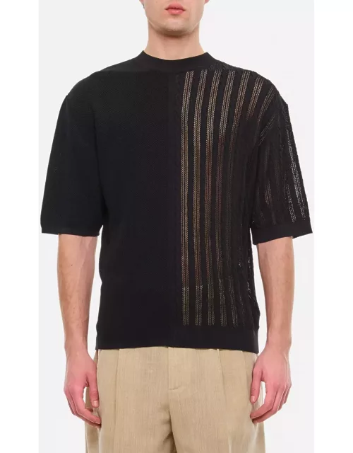 Jacquemus Contrast Knitted Top