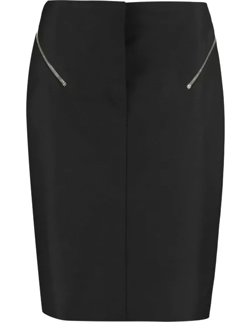 Givenchy Stretch Pencil Skirt With Zip