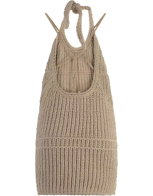 Jacquemus Nuvola Knitted Dres
