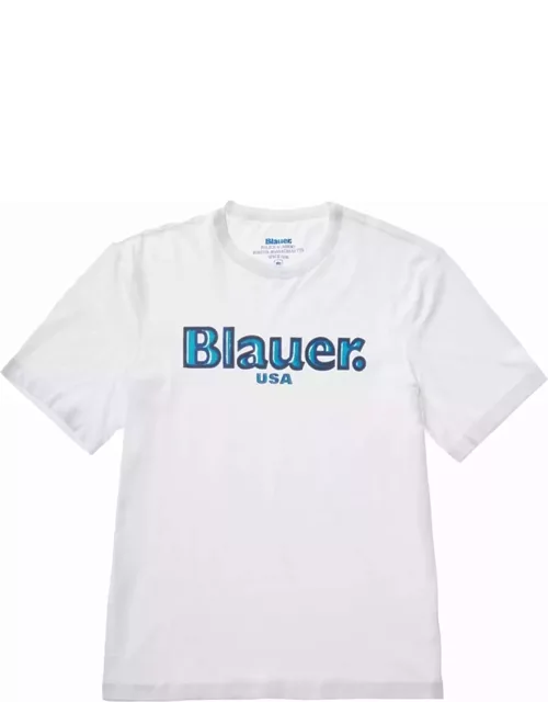 Blauer T-Shirt