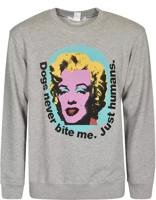Comme des Garçons Madonna Printed Sweatshirt