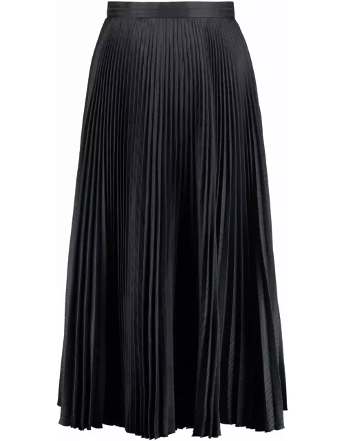Prada Silk Pleated Skirt