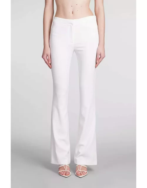 ANDREĀDAMO Pants In White Polyester
