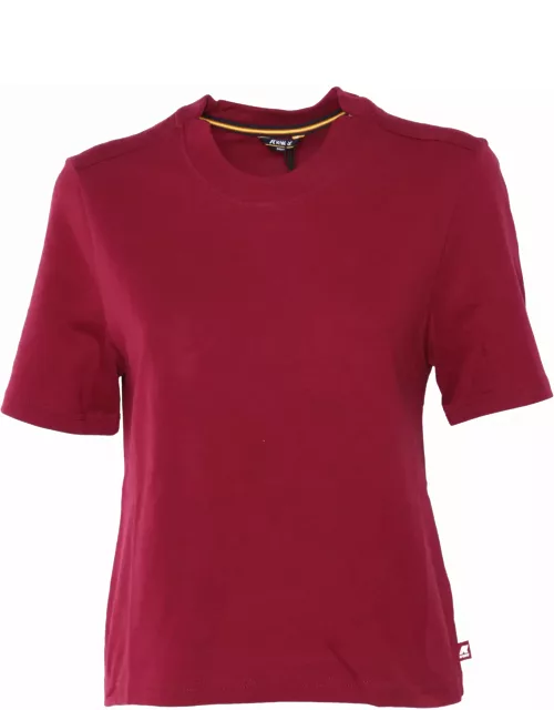 K-Way Red Amilly T-shirt