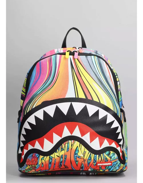 Sprayground Backpack In Multicolor Pvc