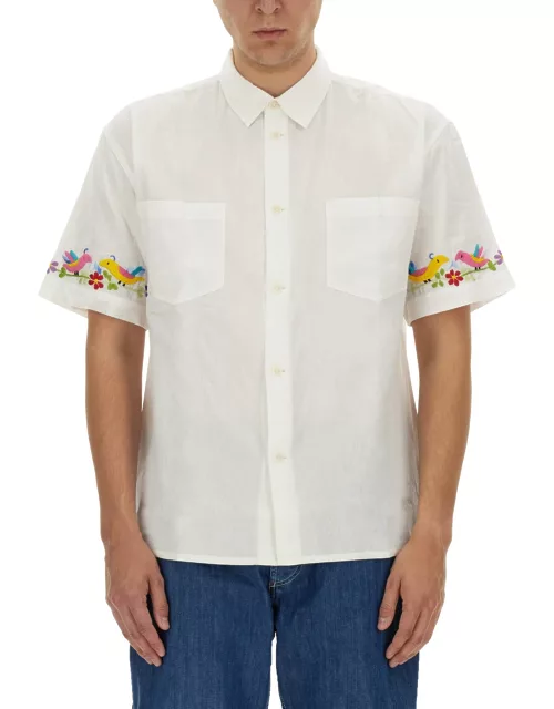 ymc shirt with embroidery