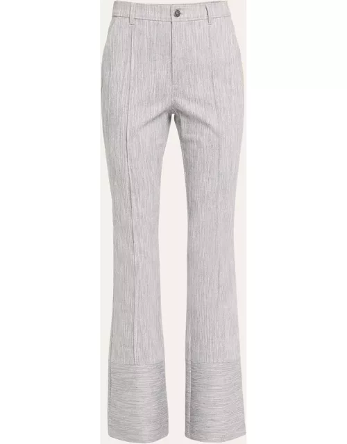 Evelyn Two-Tone Flare Pant