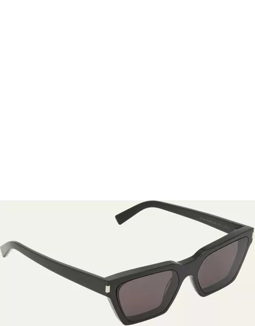 Men's Calista Nylon and Acetate Cat-Eye Sunglasse