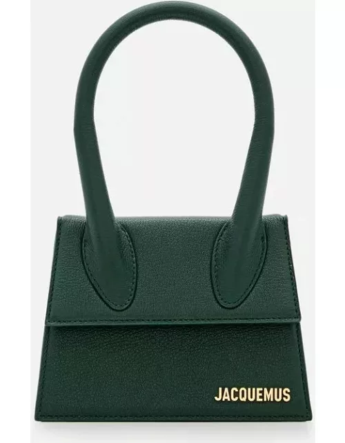 Jacquemus Le Chiquito Moyen Leather Bag Green TU