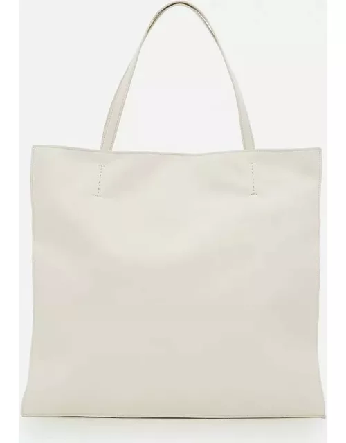 Maeden Yumi Leather Tote Bag White TU
