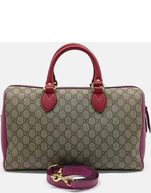 Gucci PVC Supreme Boston Bag (409527)