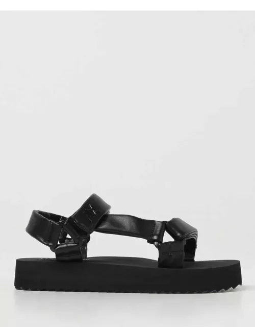 Flat Sandals ARMANI EXCHANGE Woman colour Black