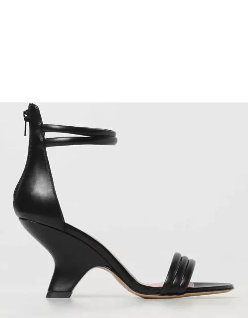 Heeled Sandals ANNA F. Woman color Black