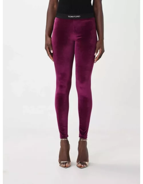 Trousers TOM FORD Woman colour Violet