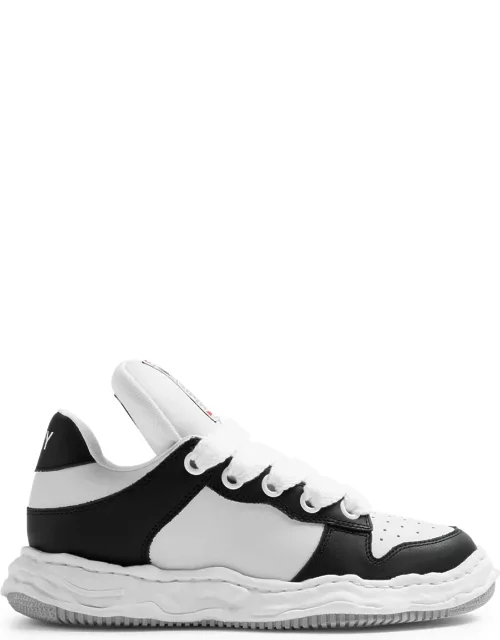 Maison mihara yasuhiro Wayne Panelled Leather Sneakers - White - 40 (IT40 / UK6)