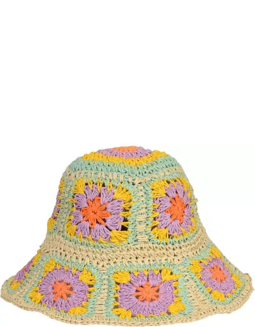 Weili Zheng Crochet Patterned Hat