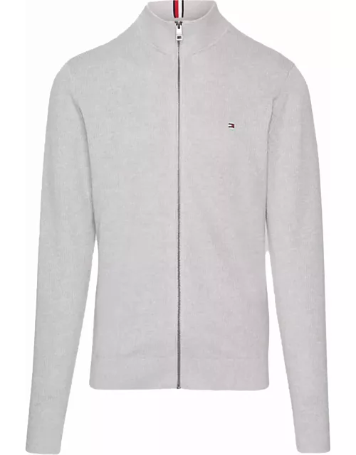 Tommy Hilfiger Textured Cardigan With Full Zip