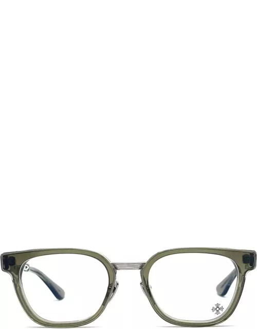 Chrome Hearts Duck Butter - Army / Shiny Silver Rx Glasse