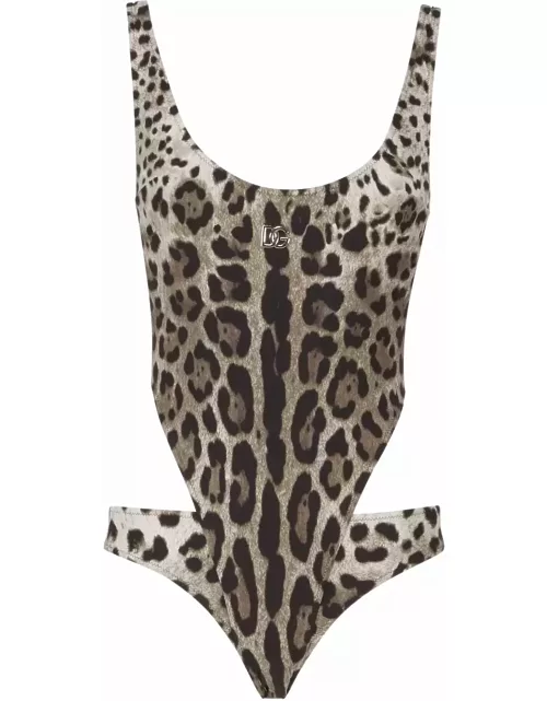 Dolce & Gabbana One-piece Swimsuit With Cut-out
