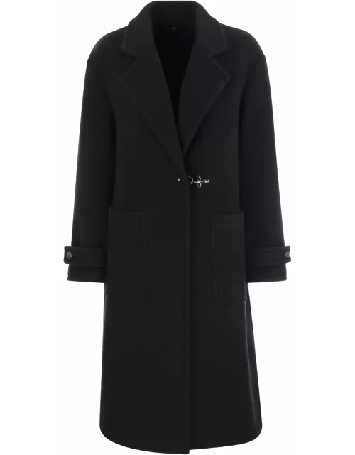 Fay Wool Coat With Hook