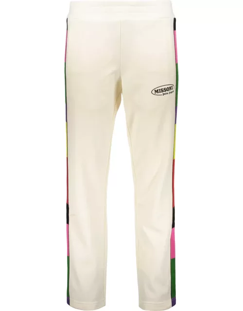 Palm Angels X Missoni Track-pants With Decorative Stripe
