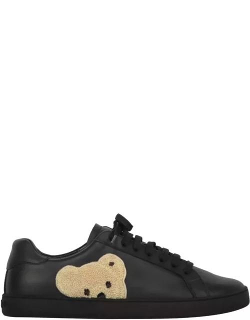 Palm Angels New Teddy Bear Leather Low-top Sneaker