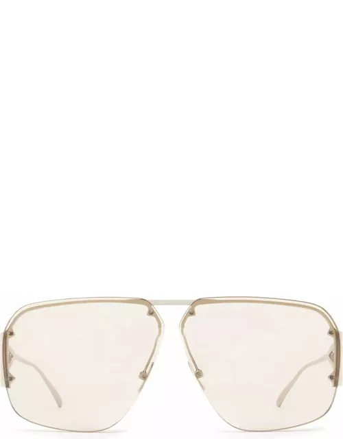 Bottega Veneta Eyewear Bv1065s Silver Sunglasse