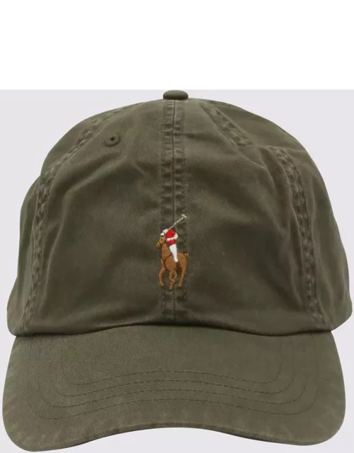 Polo Ralph Lauren Military Green Cotton Hat