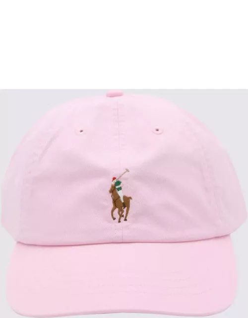 Polo Ralph Lauren Pink Cotton Hat