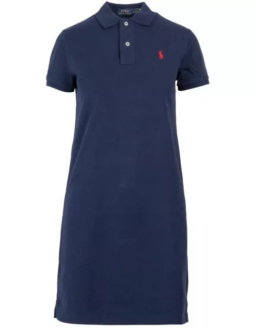 Ralph Lauren Logo Embroidered Short Sleeved Polo Dres