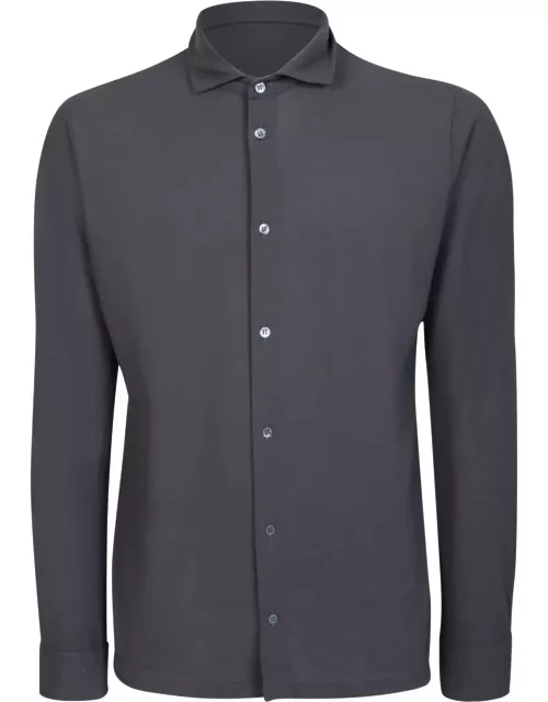 Zanone Buttoned Long-sleeved Shirt