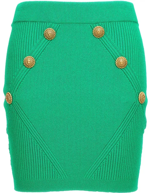 Balmain Knitted Skirt