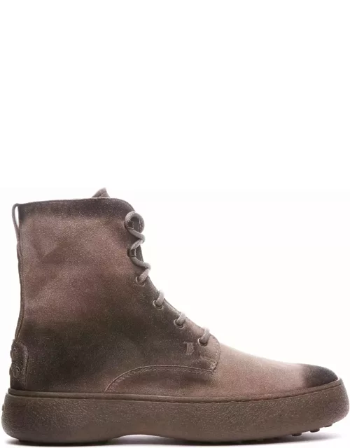 Tod's W.g. Lace Up Boot