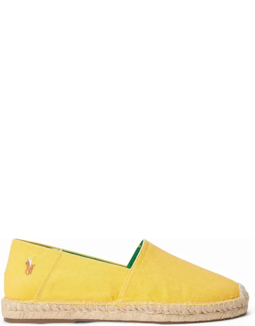 Ralph Lauren Yellow Espadrilles With Logo