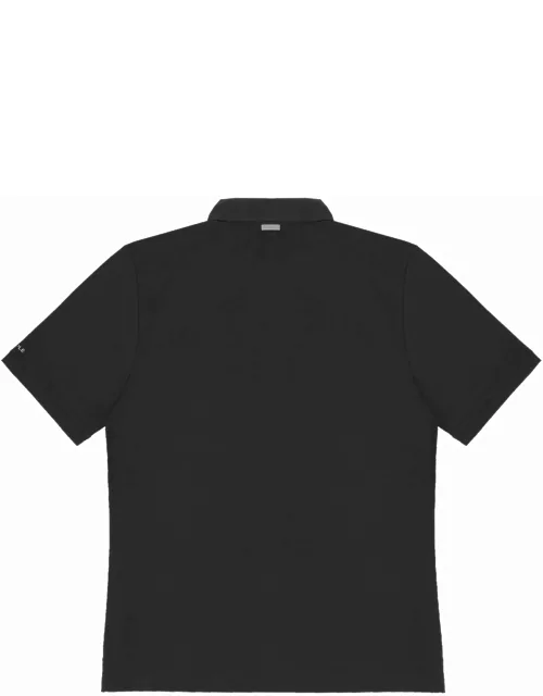 People Of Shibuya Black Short-sleeved Polo Shirt