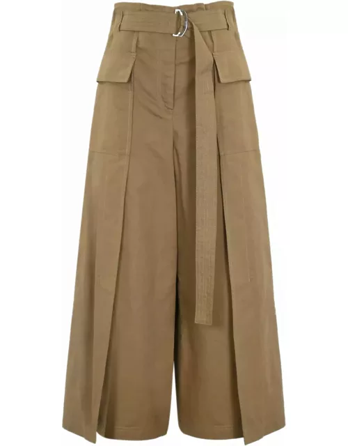 Weekend Max Mara pinide Trousers In Linen And Cotton