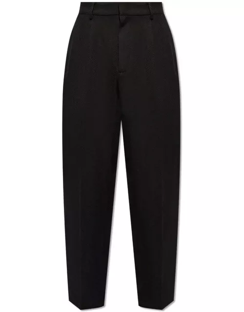 Emporio Armani Trousers With Tapered Leg