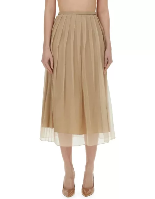 Brunello Cucinelli Pleated Skirt