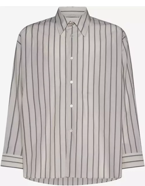 Studio Nicholson Loche Pinstriped Cotton Shirt