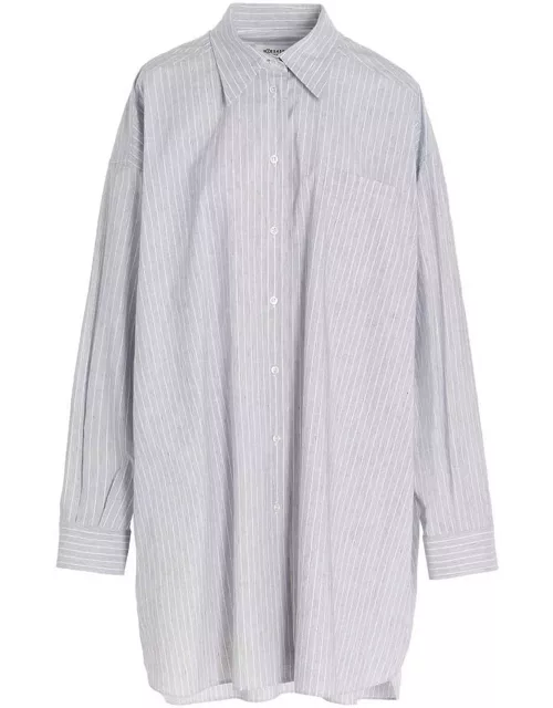 Maison Margiela Striped Long-sleeved Shirt